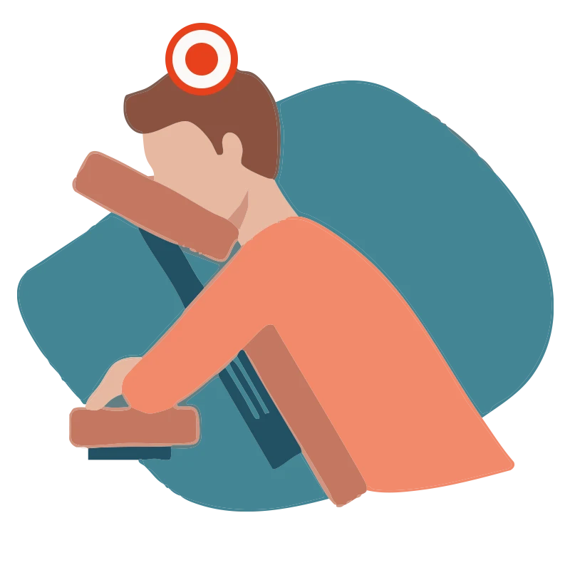 massage de la tête